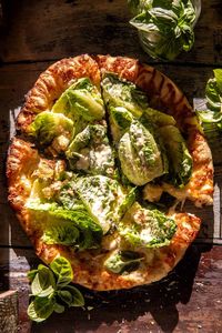 Chicken Caesar Salad Pizza: Perfect for nights when you’re in the mood for good pizza but can’t decide whether you’d rather just have salad!