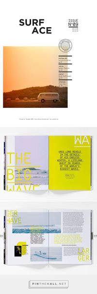 SURF MAGAZINE (cover+two spreads) on Behance