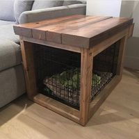 Reclaimed Wood Table / Crate / Cover