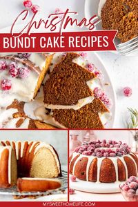 It's Christmas time, and that means Christmas baking. This collection of Christmas Bundt cake recipes features all your faves - from cranberry to gingerbread to peppermint - and a few new ones to try too.