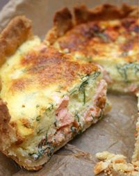 salmon quiche recipe