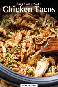 Crockpot Chicken Tacos