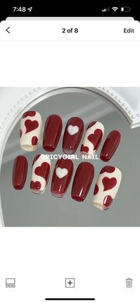 "All of my press-on nails are made with 5-6 coats of high-quality professional gel polish and gel, so rest assured, they are STURDY! They are also reusable! I am a qualified nail technician and all of my nail designs are hand-painted. I take great pride in creating nails that are of salon-quality. They are made with the highest quality, professional only products to ensure that they are perfect and look like you have just been to the salon! All of the products I use are vegan and cruelty-free! Y