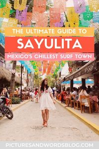 There are so may fun things to do in Sayulita, from surfing, yoga, relaxing on the beach, shopping the local boutiques, and more! Be sure to read this Sayulita travel guide for all that you need to do, see, and eat in Mexico's best hipster beach town. #sayulita #sayulitatravel #sayulitalife #mexico #mexicotravel #travelguide #mexicobeaches