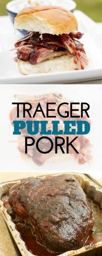 Traeger Pulled Pork takes your typical crock-pot version and puts it RIGHT TO SHAME. There is no pulled pork like a smoked pulled pork, and doing it at home is definitely the way to go when you are feeding an entire crowd. Traeger Pulled Pork We’ve been e