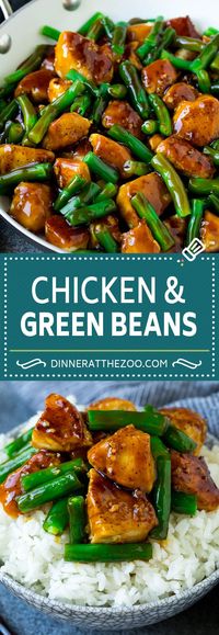 Chicken and Green Beans Recipe | Chicken and Green Bean Stir Fry | Chicken Stir Fry #chicken #greenbeans #healthy #stirfry #cleaneating #dinner #dinneratthezoo