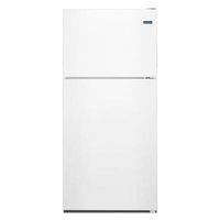 Maytag 33 in. 20.5 cu. ft. Top Freezer Refrigerator - White, White