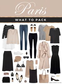 What To Pack | Paris - Flip And Style