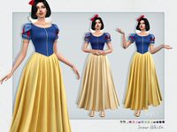 The Sims Resource - Snow White Dress