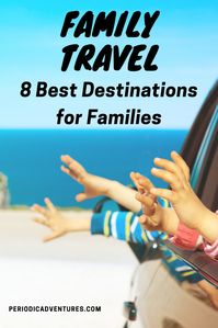 Headed out for a family road trip this year or looking for a great family destination for future travels? In this family travel guide, I'm sharing my top 8 favorite family travel destinations perfect for kid travelers! I was a kid traveler myself and these were my most favorite spots to visit. Take your recommendations for kid-friendly travel right from the source...a kid! I'm an adult now, and I'm happy to share my travel experiences and travel stories from these top family travel places!