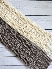 Discover the perfect free crochet cable scarf pattern! Dive into our free crochet cable scarf pattern that is made for beginners. From the classic knit look cable crochet scarf pattern to intricate braided designs, we have you covered. Create cozy accessories with our step-by-step cable stitch tutorials.