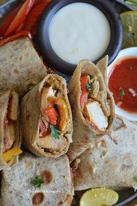 Chicken Fajitas Wraps