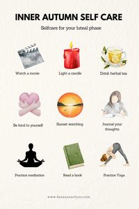 If you are looking for easy selfcare ideas during menstrual cycle phases, then this guide is the way. cycle syncing your self care routine to your cycle can be lifechanging. Discover how you can use self-care as a mindful activity to help you connect with your feminine energy and foster body positivity. self care aesthetic pictures | divine feminine | mindfulness | selfcare luteal phase | self care cycle syncing | period self care , inner autumn cycle, cycle phases, 4 phases of menstrual cycle.