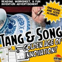 The Golden Age of Medieval China Imperial Chinese Dynasties Tang & Song Activity