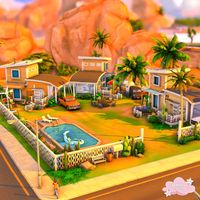 Small, Modern Caravan Park in Oasis Springs!⁣🌴 ⁣ Have your sims enjoy this vacation lot with their friends and family for the summer!⁣ ⁣ Can fit up to 3 sims and a baby/toddler!⁣ ⁣ ⁣ Up on the gallery today!⁣ ID: Gardenova⁣ ⁣ ⁣ ⁣ ⁣ ⁣ ⁣ ⁣ ⁣ ⁣ ⁣ ⁣ ⁣ ⁣ ⁣ ⁣ ⁣ ⁣ ⁣ ⁣ ⁣ ⁣ ⁣ ⁣ ⁣ ⁣ ⁣ ⁣ ⁣ ⁣ ⁣ ⁣ 🏷️ #thesims #sims4 #showusyourbuilds #sccregram #sims4nocc #thesims4 #sims4houses #realtosims