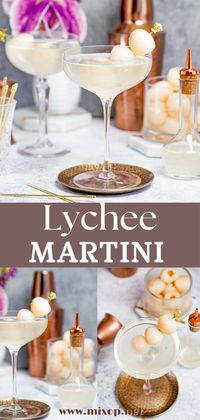 Lychee Martini - Mixop