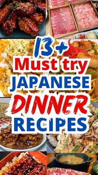 Satisfy your cravings for Japanese flavors with these easy-to-make dinner recipes! 🍱🍜 #JapaneseCookingAtHome #QuickMeals #FamilyFavorites