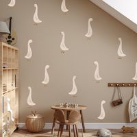 Cute Geese Wall Decals Duck Decals Neutral Nursery Baby - Etsy