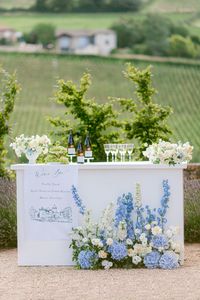 Enchanting wedding ideas at a Chateau in the vineyards of Burgundy via Magnolia Rouge