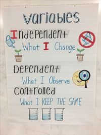 Scientific Variable Anchor Chart