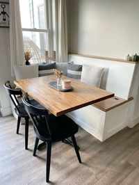 #homedesign #homedecorinspiration #smallspacesquad #smallspacedecor #diningroomideas #breakfastnookideas #diningroomlighting