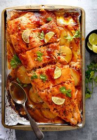 Baked Pineapple Salmon - Chefjar