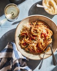 Tomato Confit Cacio E Pepe - What's Gaby Cooking