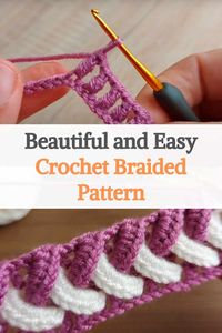 Do you love to crochet? Make one of these beautiful braided crochet patterns to look great on your sofa, it's so easy and quick! The pattern that accompanies this video is like a cross braid, one above one below. The author used a striking white and mauve yarn. Now with different colors of yarn, whichever you prefer, this crochet pattern would fit in with anyone's style. You can make a crochet blanket or a baby blanket for each season. There are many different braided crochet blanket ...