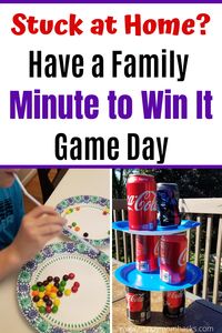 20 Easy Minute to Win It Games for Kids & Groups | Happy Mom Hacks