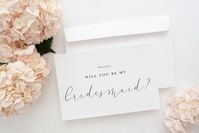 Will You Be My Bridesmaid Card, Bridesmaid Proposal Card, Maid of Honor Card - Etsy Canada