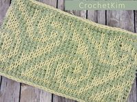 Casual Cowl Free Modern Tunisian Crochet Pattern