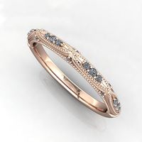 Lourdes Wedding Band - Soha Diamond Co.™