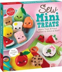 No Prior Sewing Experience Is Necessary.More Than 18 Food Plushies To Stitch And Stuff.Includes A Instructional Book.Affiliate link. Perfect for all ages. #sewing #craft #learning #food #treats #cute