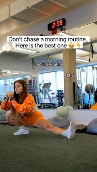 #morningroutine #routine #stretching #mobility #flexibility #yoga #splits #pilates