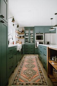 13 Envy-Inducing Green Cabinets That Will Make Your Houseguests Jealous | Hunker