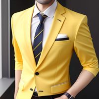 Yellow Formal Dress for Men – You Won't Believe Your Eyes!