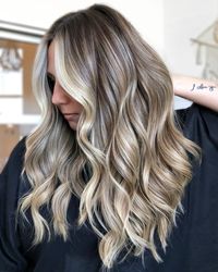 Gorgeous multidimensional highlights on long wavy hair. Looking to add some wow-factor to your hair? Check out these 15 different types of highlights that will make your locks shine! From sun-kissed balayage to bold ombre, we've got all the dimensional hair color inspiration covered. Whether you're a blonde, brunette, or redhead, there's a highlight technique for everyone. Get ready to turn heads and take your hair game to the next level. Don't wait, try a new hair color highlight today!