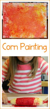 A fun process art experience for a farm theme! Individual paintings, and an idea for a collaborative piece!