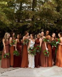 Burnt Orange Bridesmaid Dresses: Stunning Ideas + FAQs