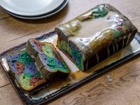 Get Almond Camo Cake Recipe from Food Network