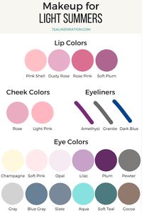 Image result for light summer color palette