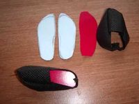 HOW TO MAKE shoes for Ken doll : My outfits 16