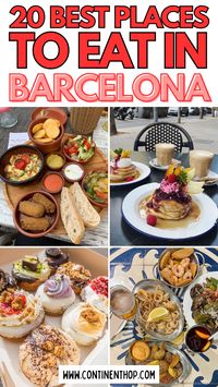 If you're planning a trip to Barcelona, you won’t want to miss the 20 best places to eat in the city! As part of my Barcelona travel guide, I’ve gathered a list of must-try Barcelona restaurants that will make your culinary experience unforgettable. These Barcelona food spots are perfect for any foodie, and some even belong on your Barcelona bucket list. Plus, if you're into the travel aesthetic, these places are not only delicious but offer the perfect vibe for your Instagram feed. While you're there, make sure to check out shopping in Barcelona and figure out where to stay in Barcelona to complete your trip. Check it out now or save this pin for later!