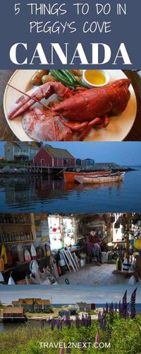 Things To Do In Peggys Cove Nova Scotia