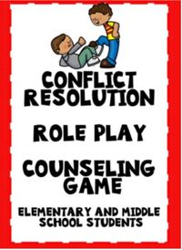 Work on building social skills, including conflict resolution skills, with your counseling students through this fun role play activity. Role play is a great way to engage students who are working on public speaking, turn taking, learning compromise, and other social skills for school.