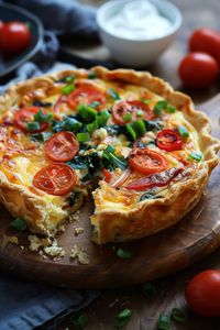 Indulge in a delicious and effortless meal with this easy Air Fryer Quiche recipe. Whether you prefer a crustless quiche or the classic quiche Lorraine, the air fryer is your perfect cooking companion. Enjoy a flavorful dish without the hassle – try making an Air Fryer Quiche for one or whip up a family-sized portion with ease. Discover how simple it is to create a savory and satisfying dish using your air fryer.