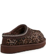 UGG Tasman Caspian Spotted Animal Print Calf Hair Clogs | Dillard's