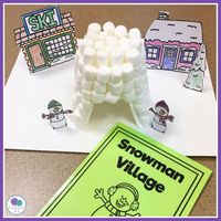 Snowmen At Work Activities - Firstieland - First Grade Teacher Blog