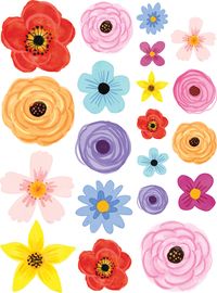 PRICES MAY VARY. Use this decorative artwork to dress up classroom walls and doors, label bins and desks, or accent bulletin boards. 60 pieces per pack 4 sizes: (15) 6", (15) 4", (12) 3-1/2", (18) 2-1/2" WHY TEACHER CREATED RESOURCES: For over 35 years, Teacher Created Resources has produced high quality educational materials for PreK–Grade 8. We also help teachers create stimulating learning environments by producing colorful classroom decorations. PAIRS WELL WITH OTHER PRODUCTS: Teacher Create