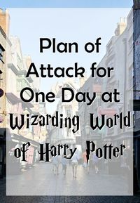 This is a must read if you are going to spend some time to spend at the WIzarding World of Harry Potter. Make the most of your day and see all your top items at Universal Studios and Islands of Adventure in Orlando.